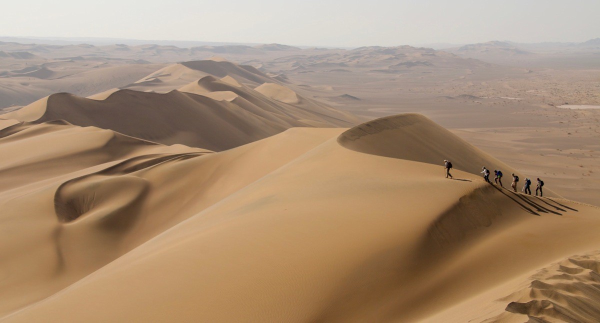 Η έρημος Lut είναι το πιο θερμό μέρος της γης