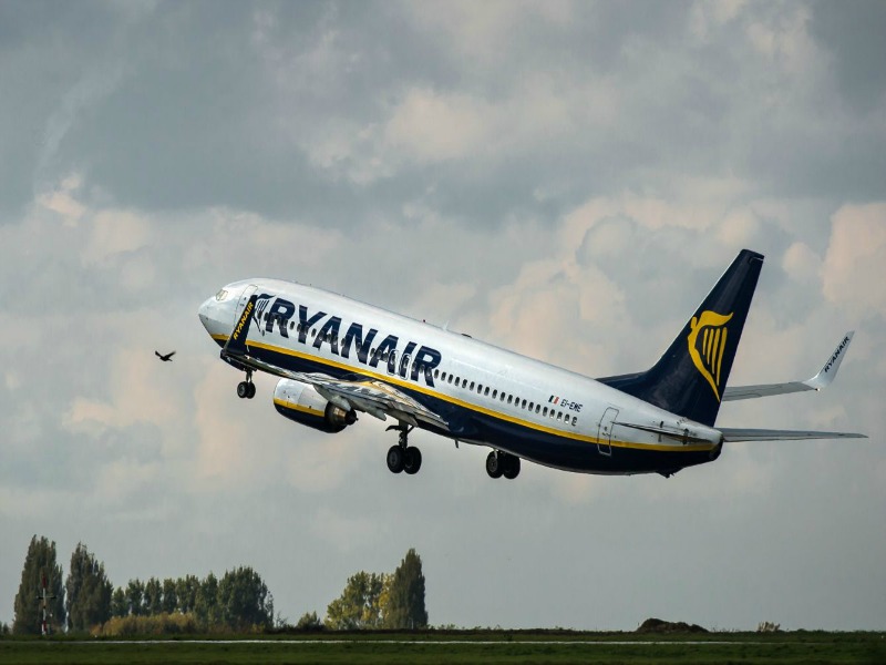 Ryanair δρομολόγιο