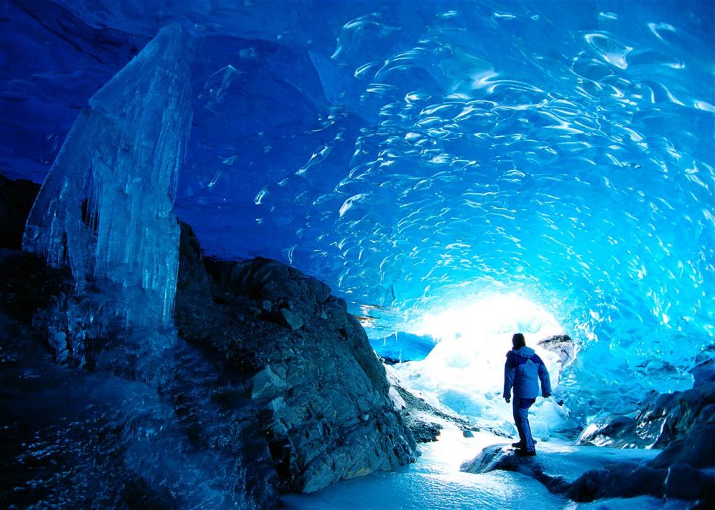 Mendenhall Ice Caves, Αλάσκα, Η.Π.Α 