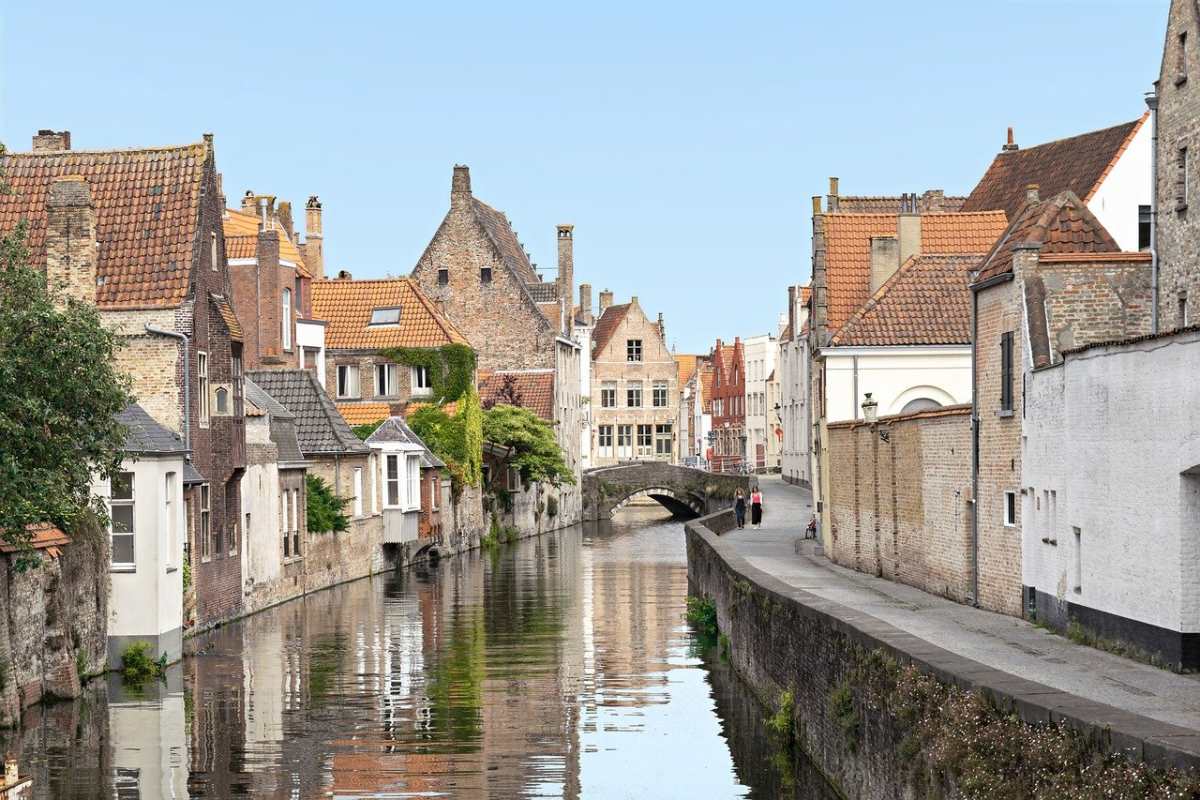 Κανάλι στην Brugge, Βέλγιο