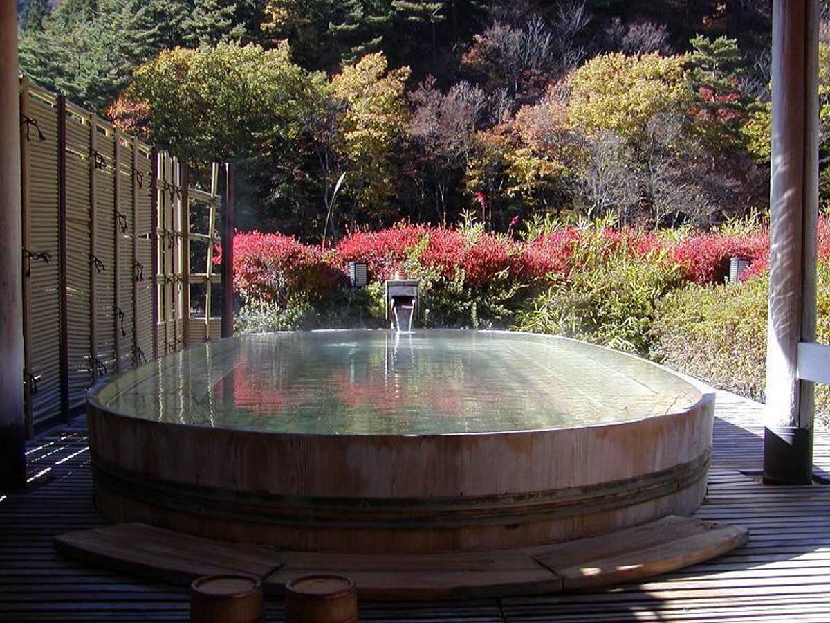 Nishiyama Onsen Keiunkan, θερμές νερά