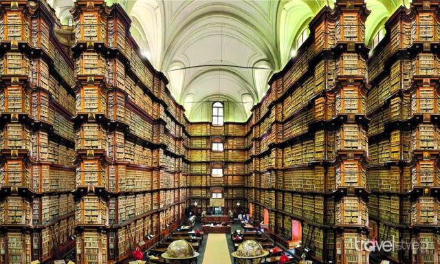 Biblioteca Angelica - βιβλιοθήκη Ρώμη
