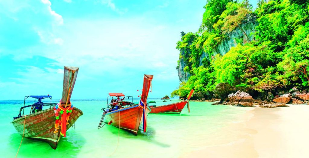 Πουκέτ Ταίλάνδη, βάρκες θάλασσα
