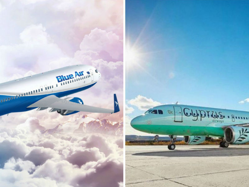 Blue Air και Cyprus Airways επεκτείνουν την συνεργασία τους και στην Ελλάδα