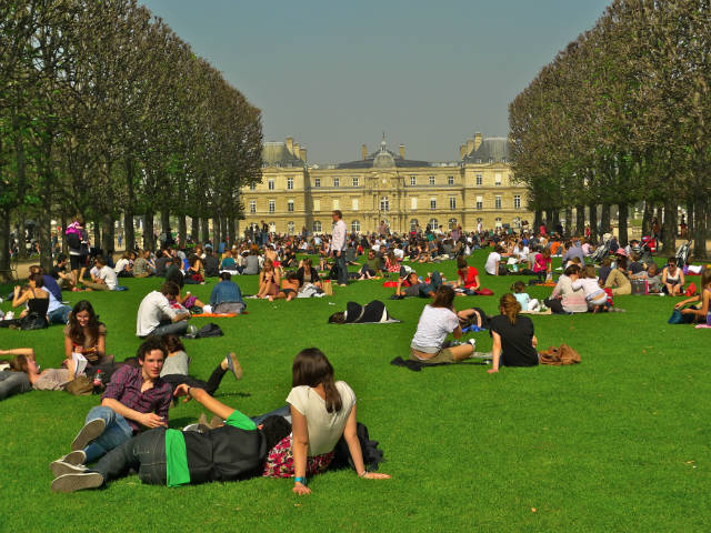 Κήπος του Λουξεμβούργου στο Παρίσι