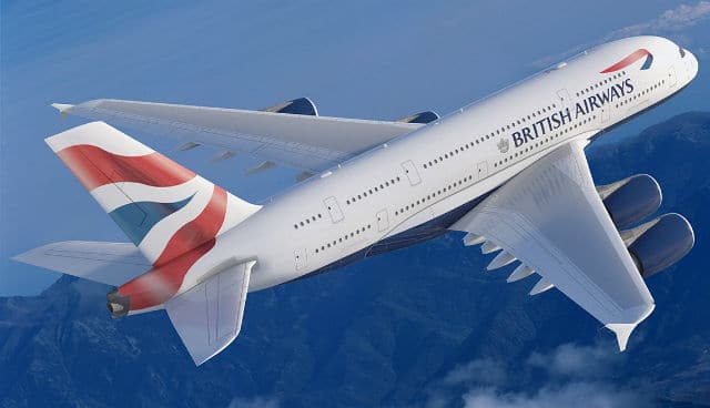 British Airways αεροπλάνο