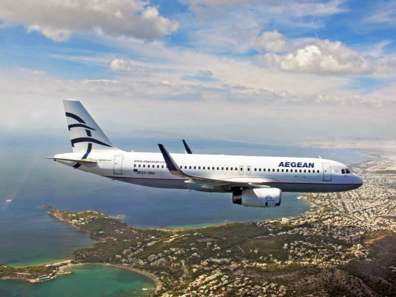 Aegean Airlines - αεροσκάφος