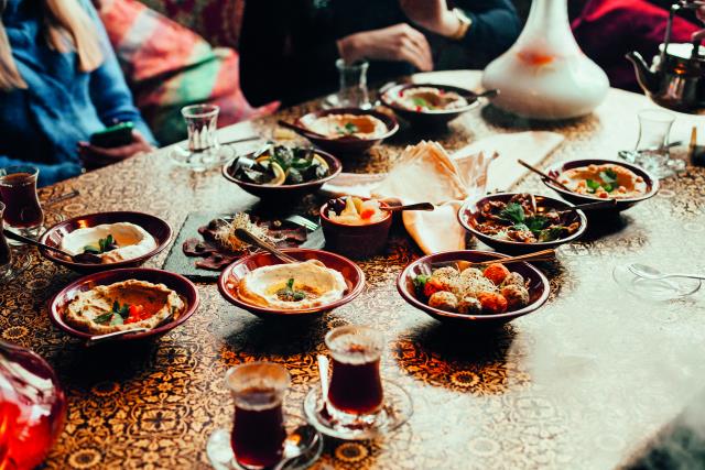 Γεύμα με παραδοσιακό φαγητό στην Ιορδανία 