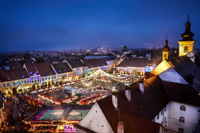 Χριστουγεννιάτικη αγορά Βουκουρέστι