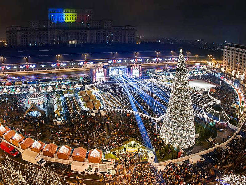 Βουκουρέστι Χριστουγεννιάτικη αγορά