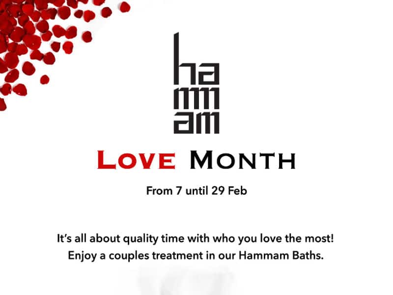 Hammam Baths: Γιορτάστε τις ημέρες αγάπης με τον πιο μοναδικό τρόπο!