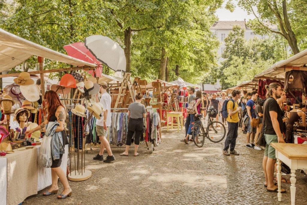 Flohmarkt: υπαίθρια αγορά του Βερολίνου