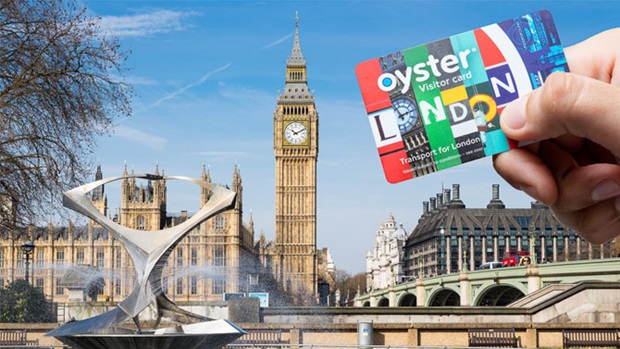 Oyster Card για μετακινήσεις στο Λονδίνο