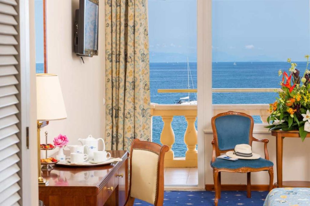 Corfu Palace Hotel, δωμάτιο με θέα