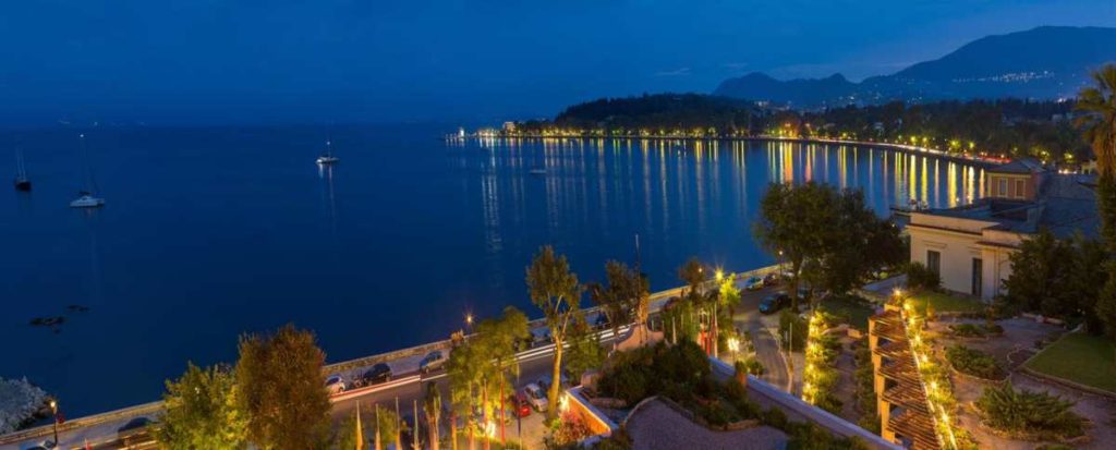 Η θέα από το Corfu Palace Hotel