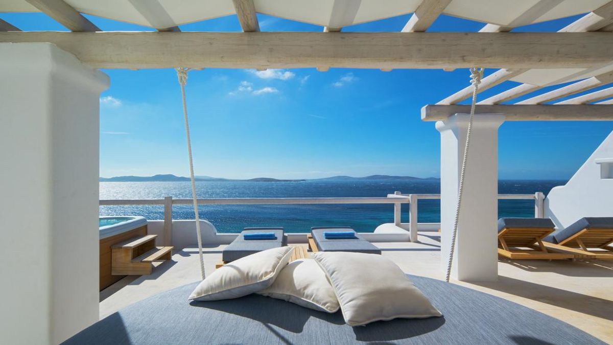 Ξενοδοχείο Mykonos Grand Hotel & Resort θέα