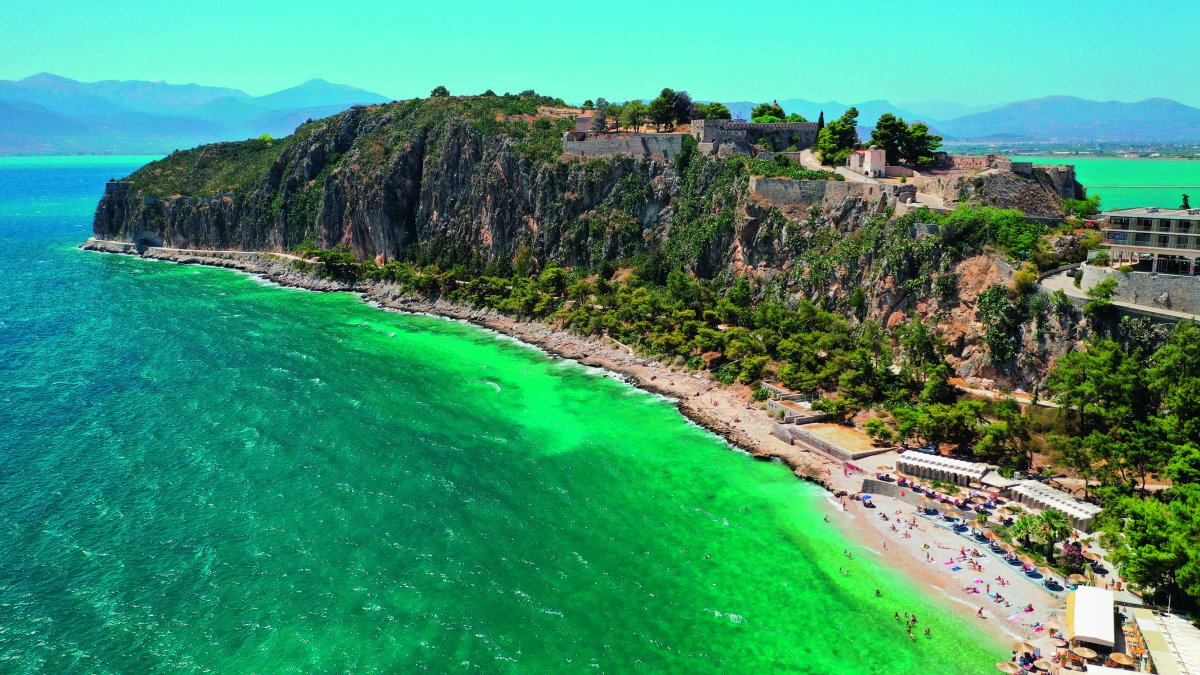 Παραλία Καραθώνα, Ναύπλιο