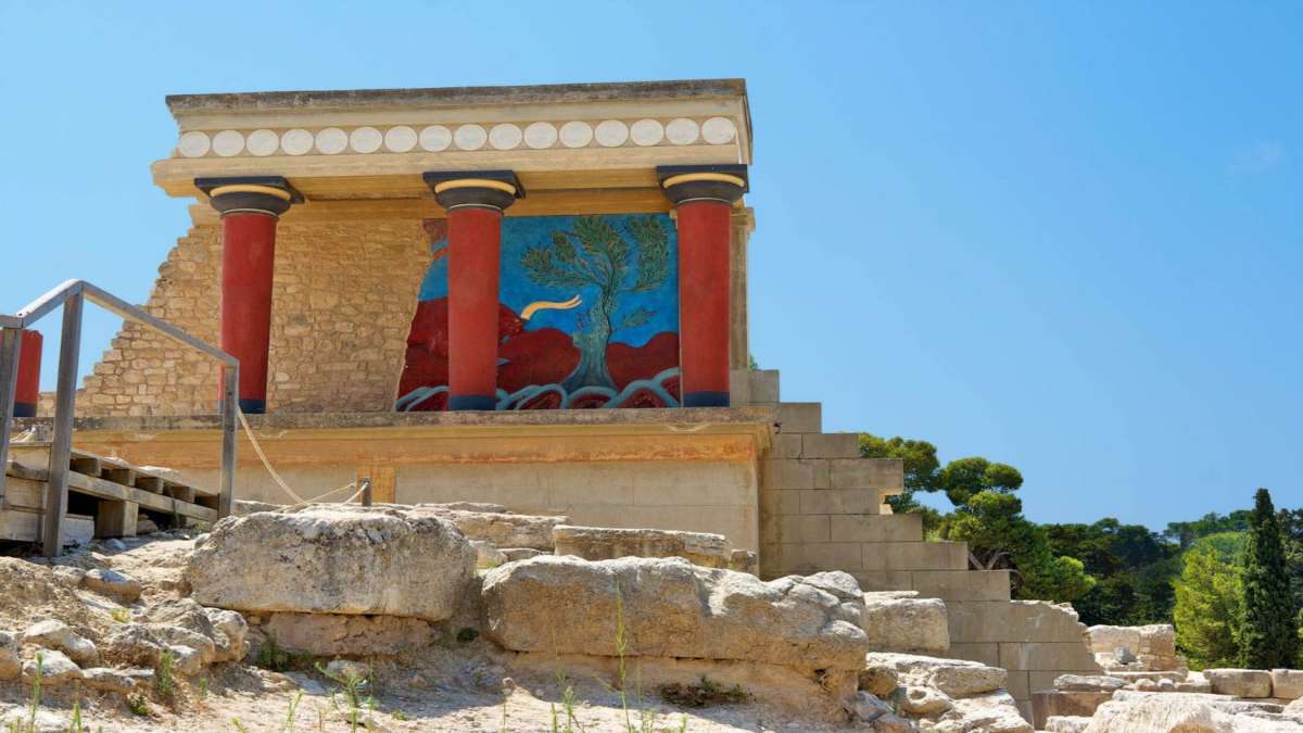 αρχαιολογικός χώρος Κνωσσού Ηράκλειο Κρήτης