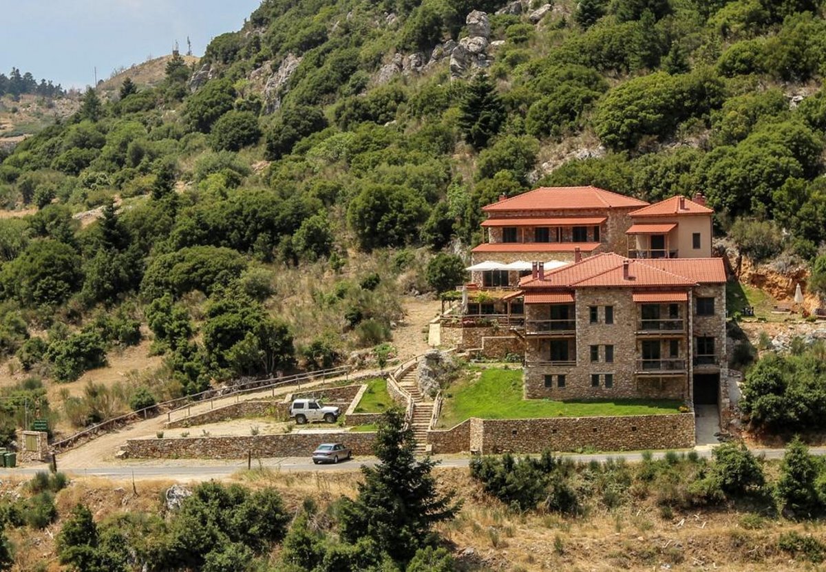 Τζίτζινα χωριό Λακωνίας με τον ξενώνα Πρυτανείο με 9,5 βαθμολογία