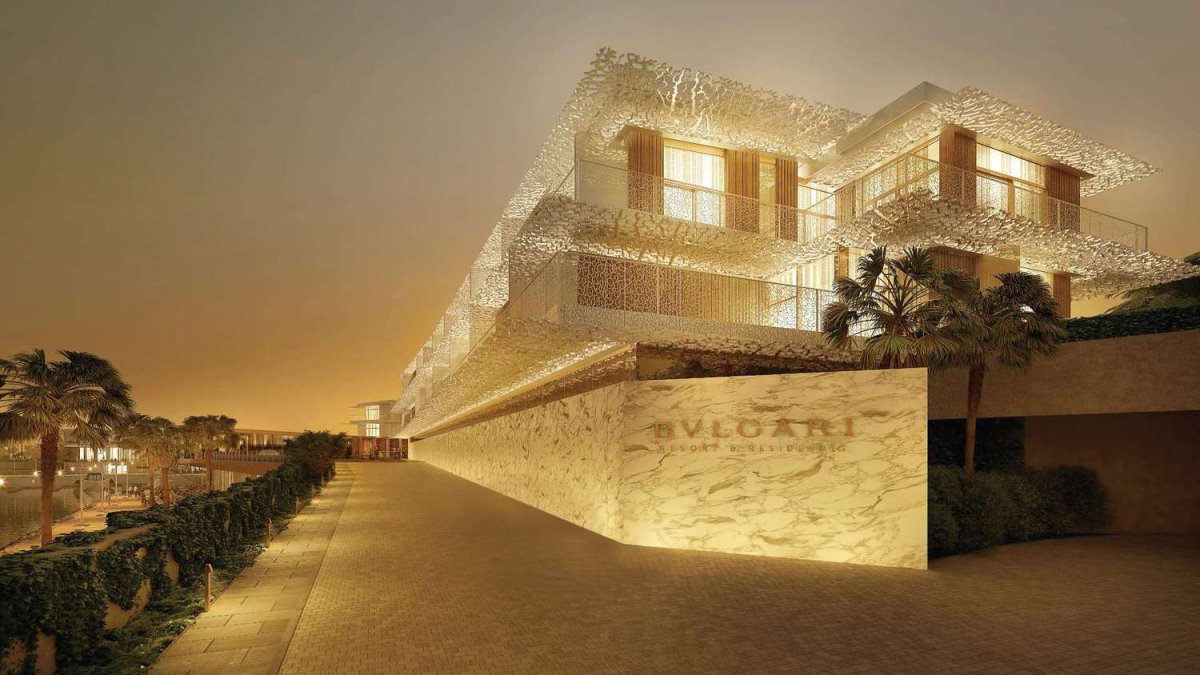 Bvlgari Resort Dubai το πιο ακριβό ξενοδοχείο σε τεχνητό νησί είσοδος