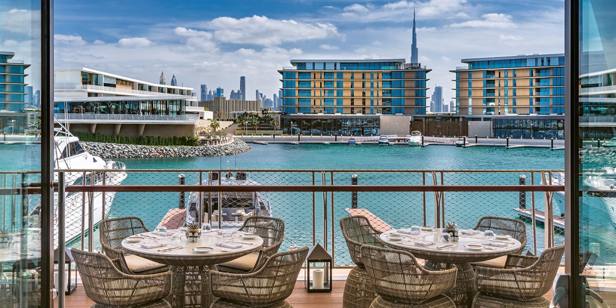 Bvlgari Resort Dubai το πιο ακριβό ξενοδοχείο σε τεχνητό νησί υπέροχη θέα στη μαρίνα