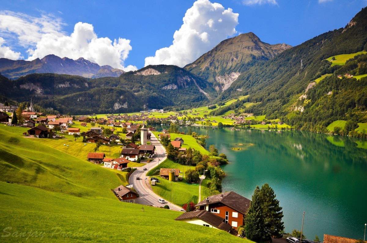 Grindewald, Ελβετία, πανοραμική 