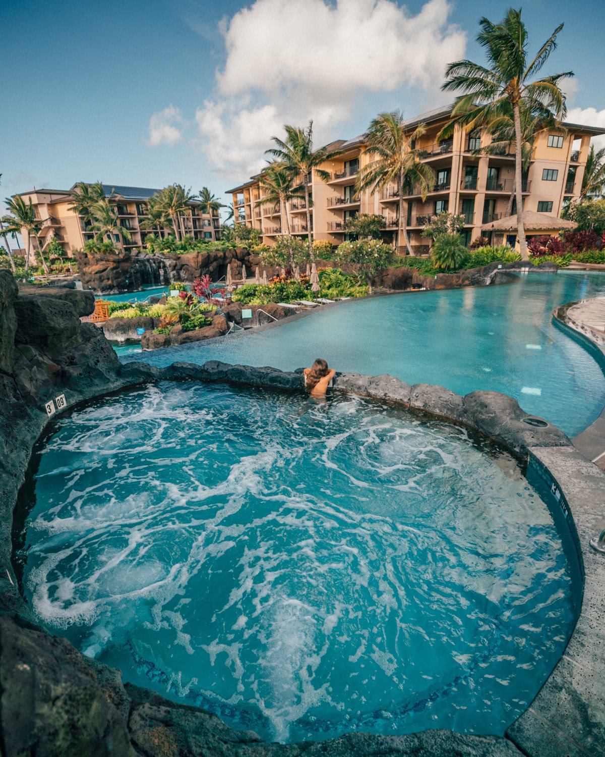 Χαλάρωση στις πολυτελείς εγκαταστασεις των resort  στο Kauai, Χαβάη 