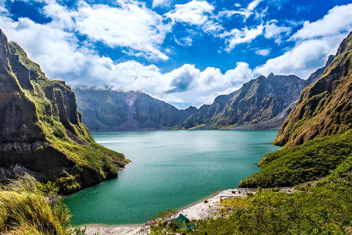 Λίμνη Pinatubo Φιλιππίνες