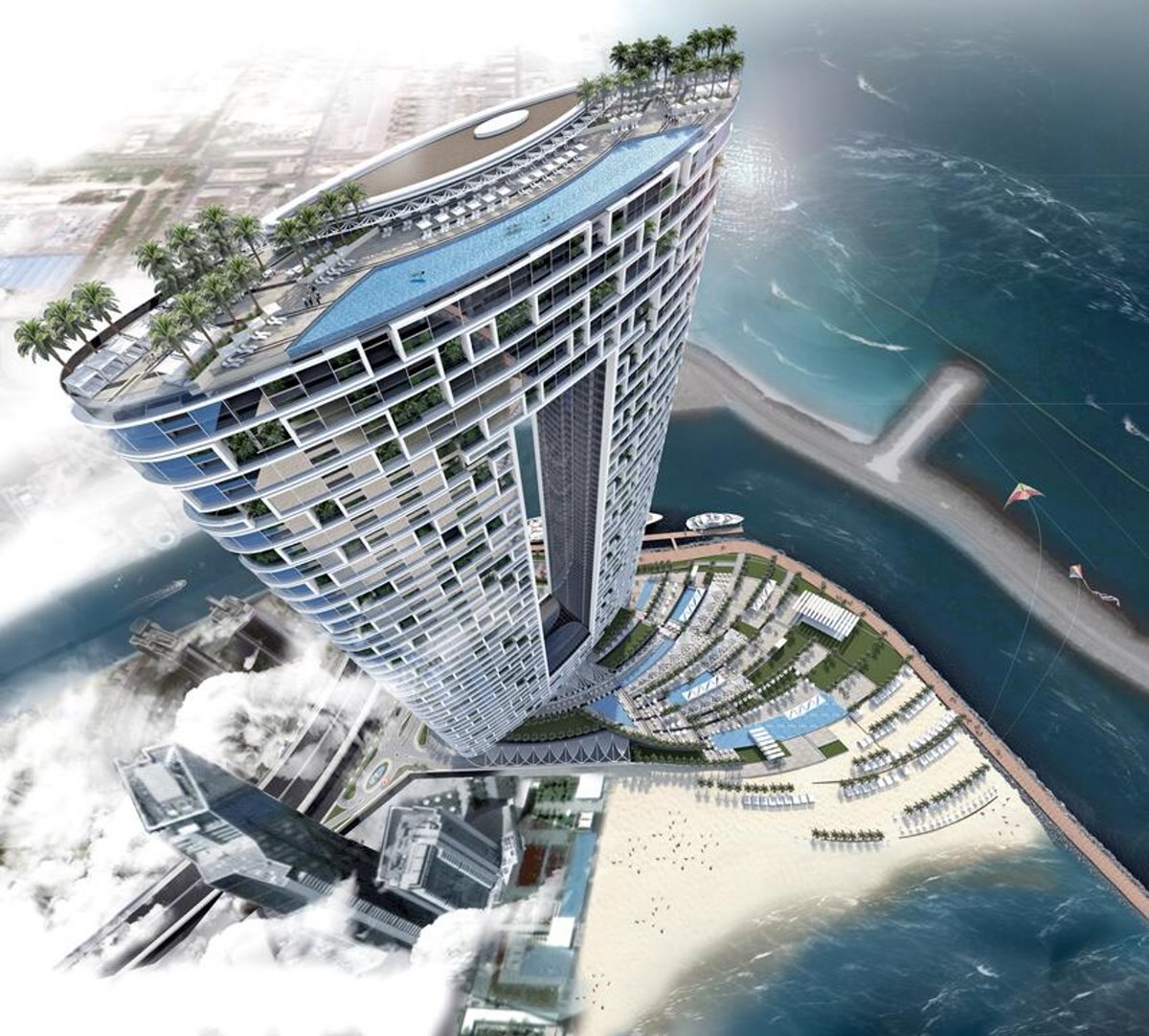 Address Hotel Ντουμπάι με ψηλότερη πισίνα υπερχείλισης