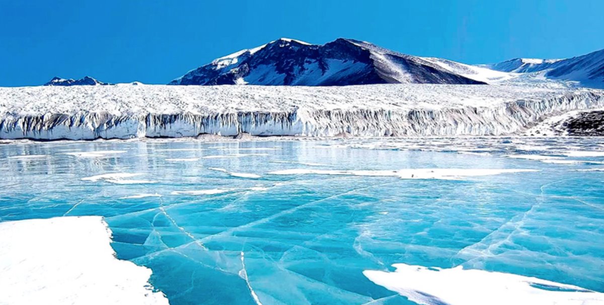 λίμνες της ανταρκτικής με πολύ χαμηλή θερμοκρασία