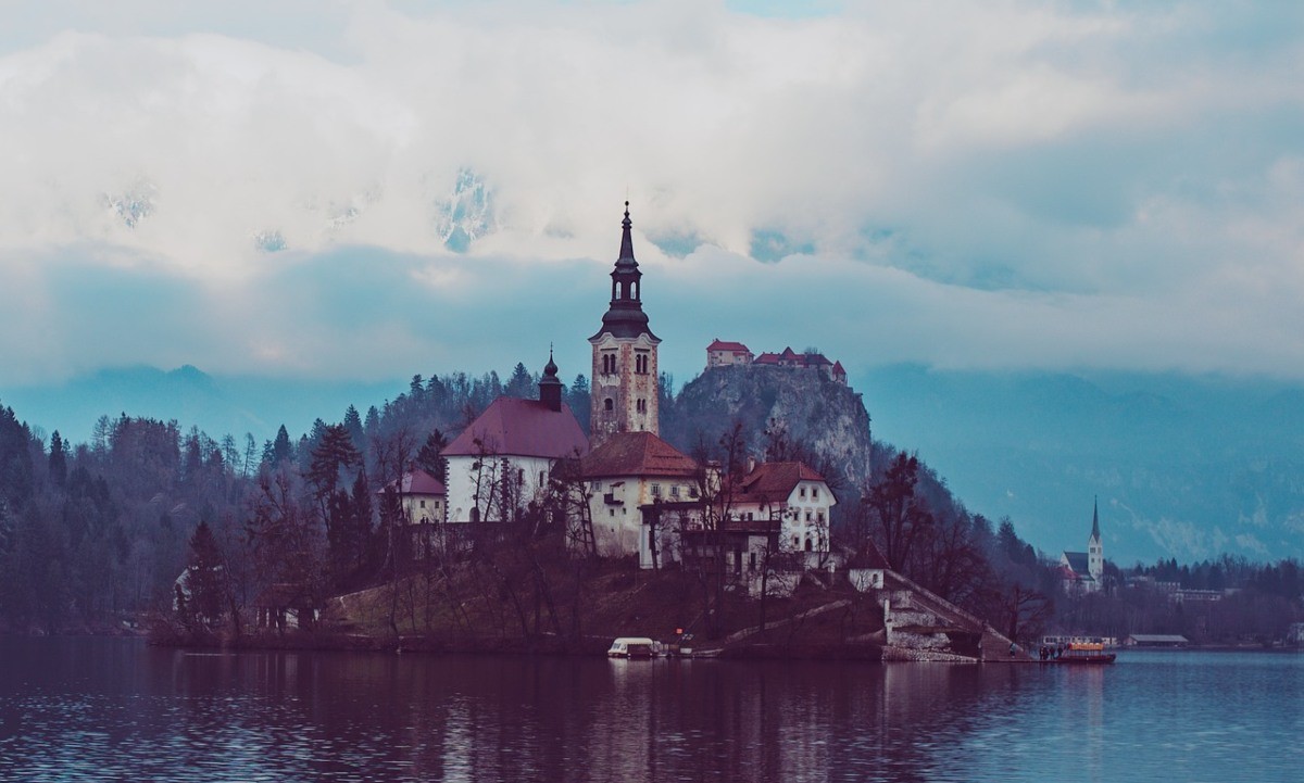 Το κάστρο της λίμνης Bled, Σλοβενία