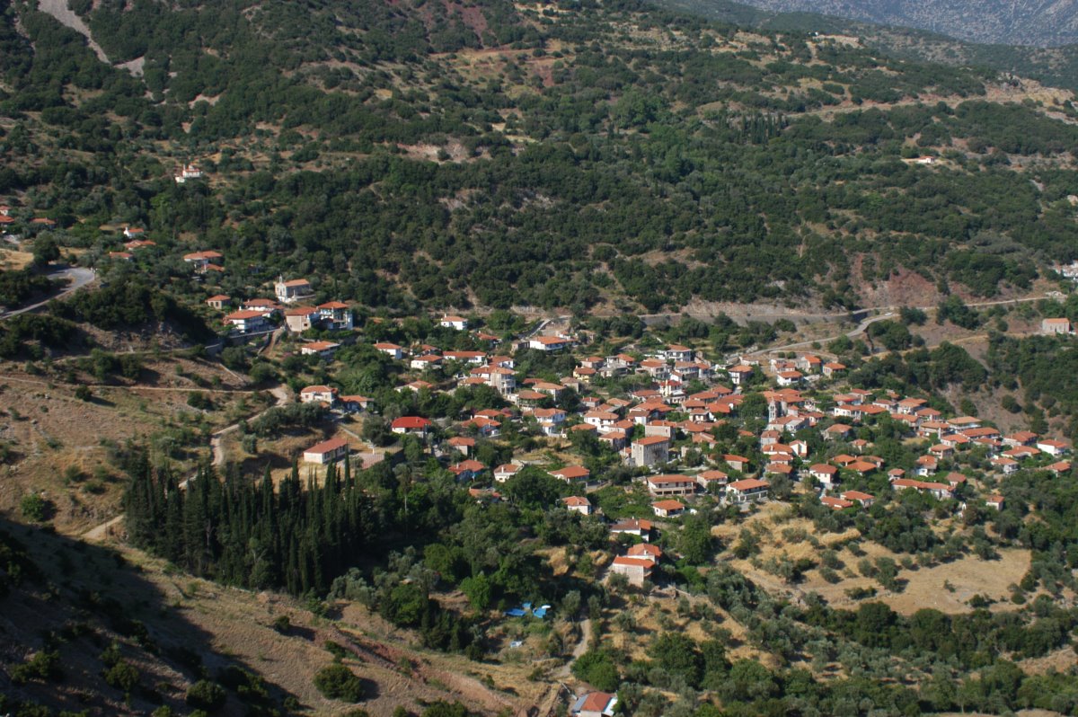 γραφικά χωριά πελοποννήσου όπως η άγνωστη Δήμητρα