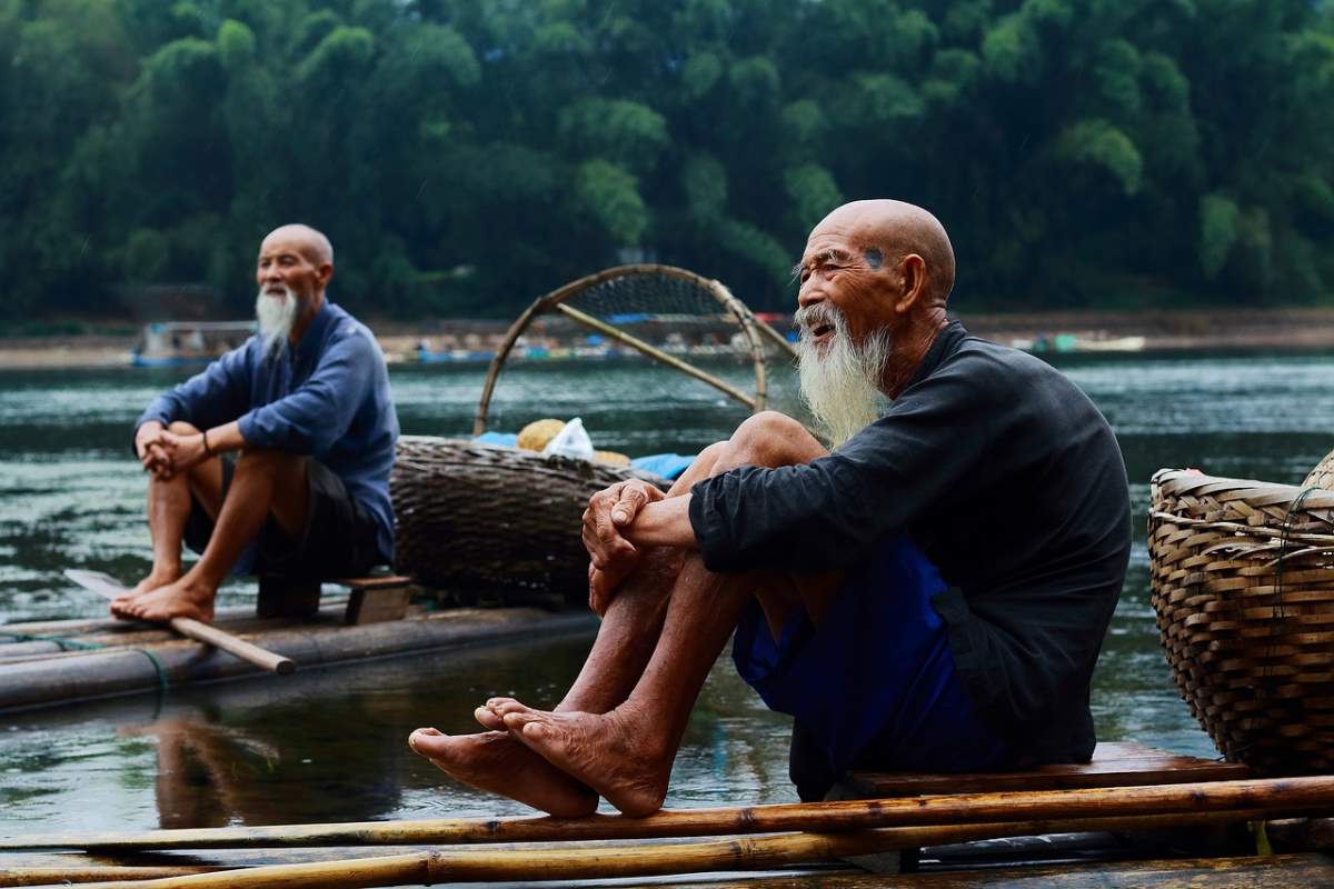 Ψαράδες στο Γκουιλίν, Κίνα 