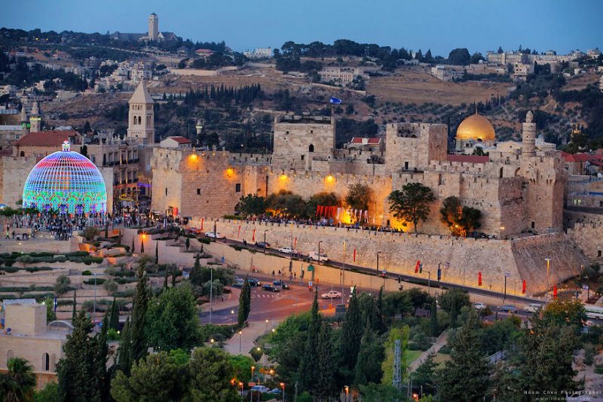 Ιερουσαλήμ πόλη με γοητεία υπέροχες φωτογραφίεςαπό την παλιά πόλη