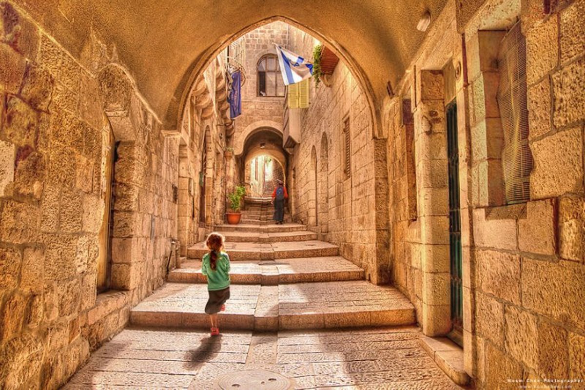 Ιερουσαλήμ πόλη με γοητεία υπέροχες φωτογραφίες από τα πέτρινα στενά