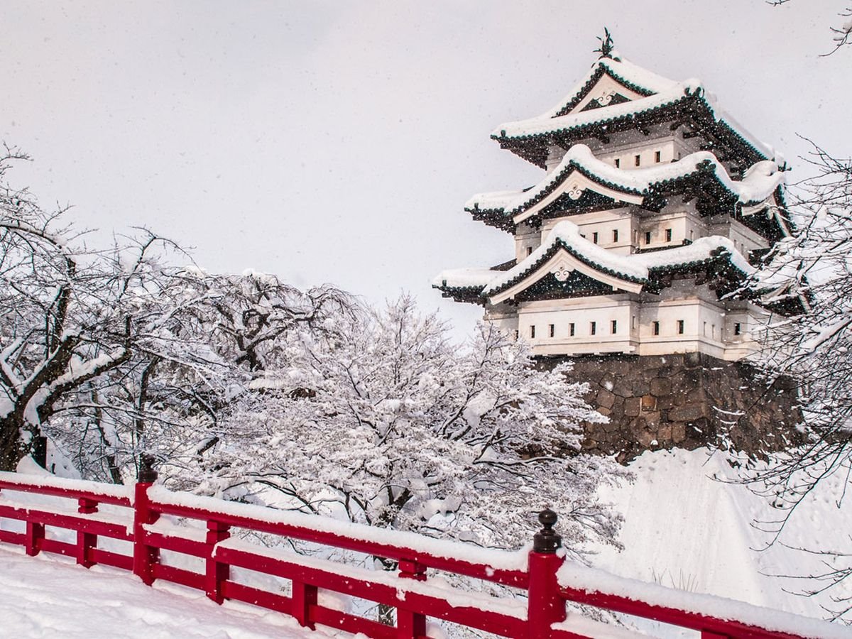 Χιονισμένες πόλεις στον κόσμο όπως το Aomori στην Ιαπωνία