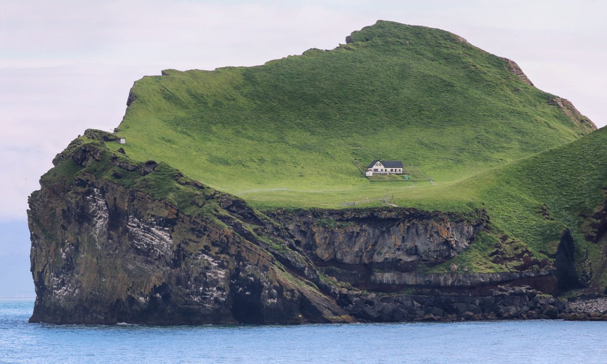 Ellieaey νησί Ισλανδία απομονωμένος ξενώνας