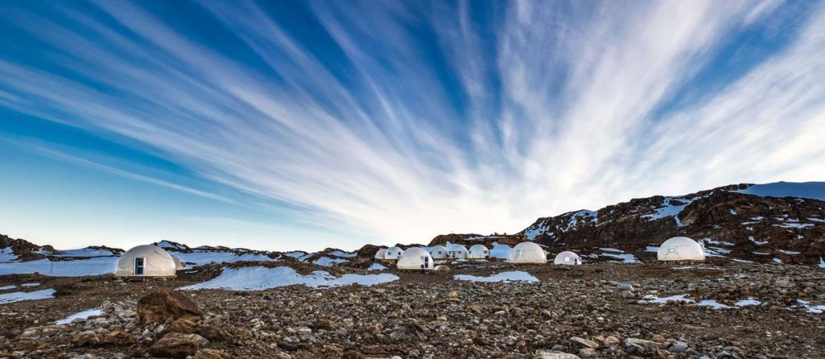 Wichaway Camp - White Desert, Ανταρκτική στα χιόνια