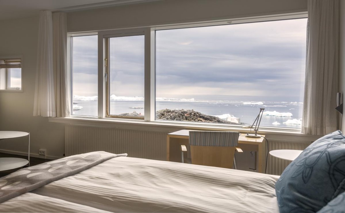 Hotel Arctic, Γροιλανδία δωμάτιο με θέα στους πάγους