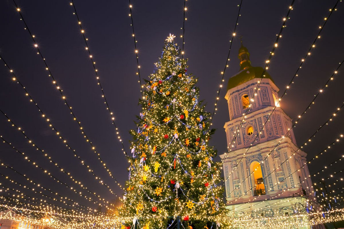 χριστουγεννιάτικο δέντρο Ουκρανία