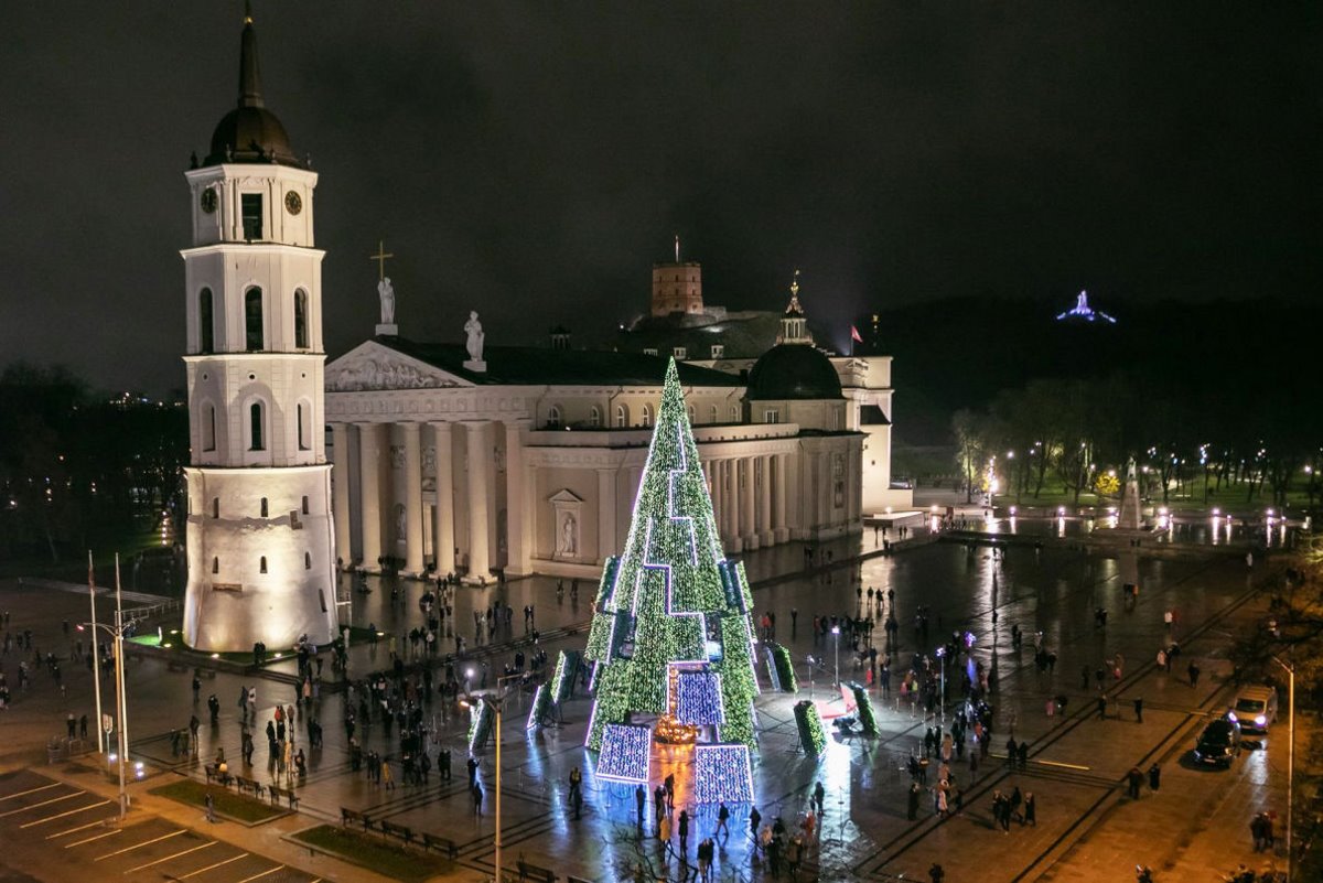 χριστουγεννιάτικο δέντρο Λιθουανία