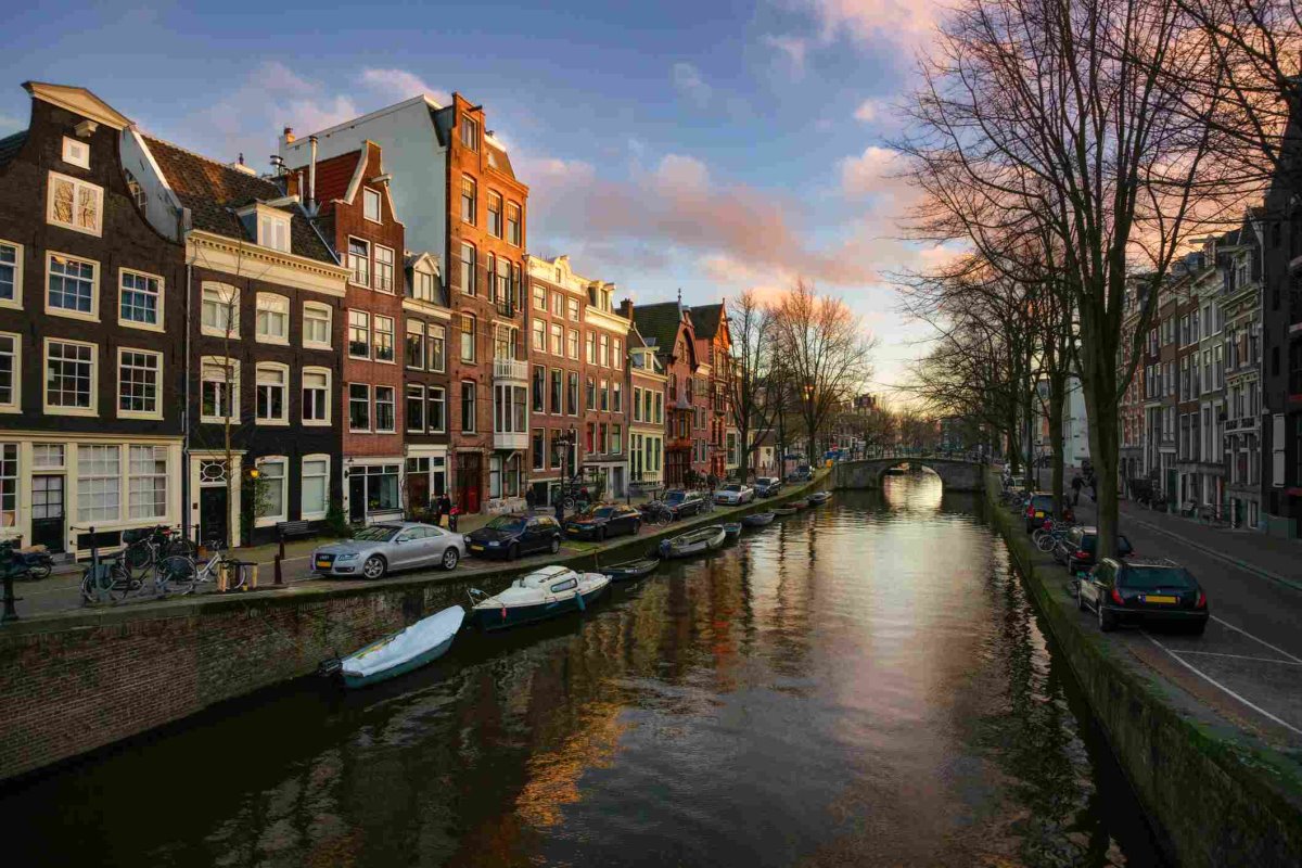 Άμστερνταμ πόλη με κανάλια