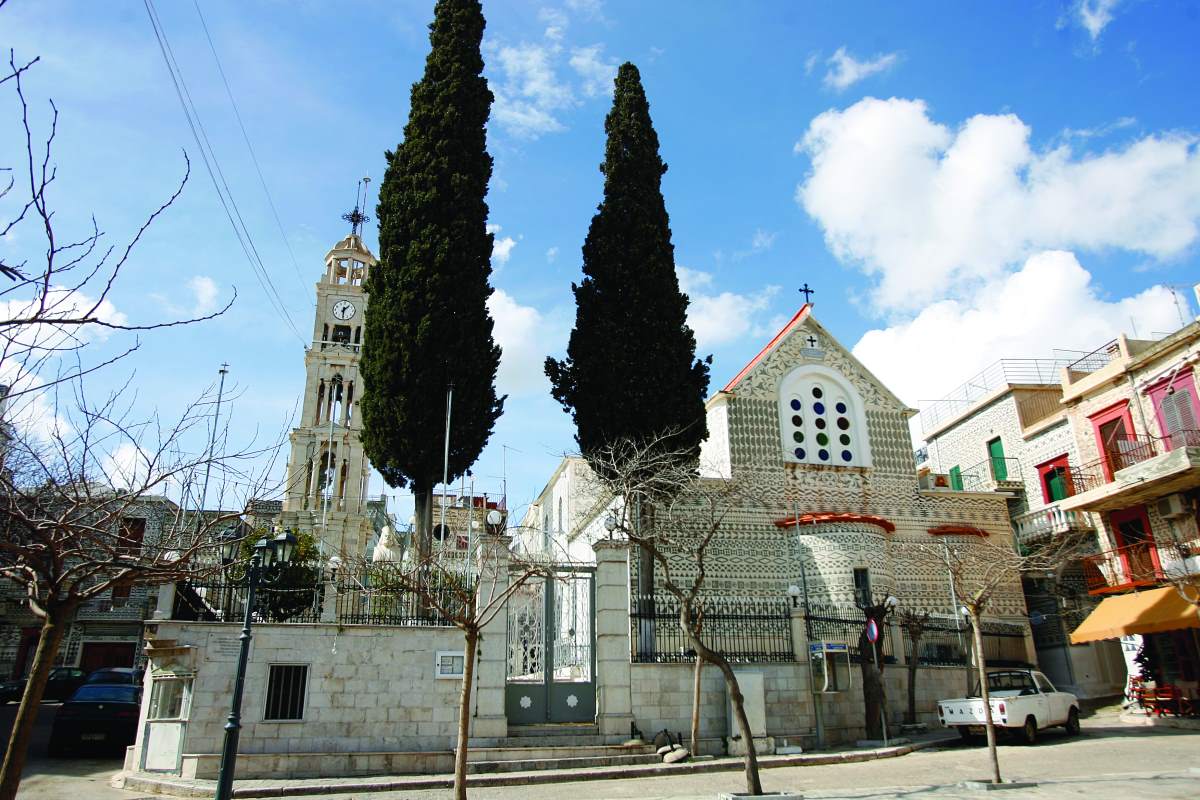 Πυργί Χίος, εκκλησία