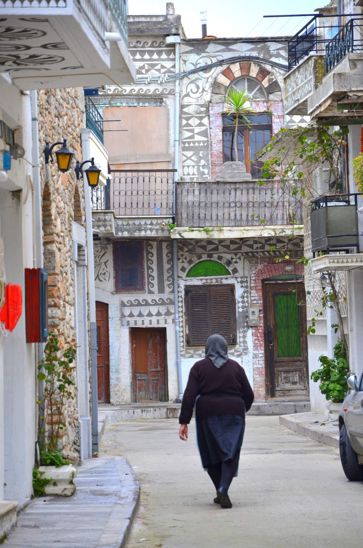 Πυργί Χίος, τα "ζωγραφισμένα" σπίτια