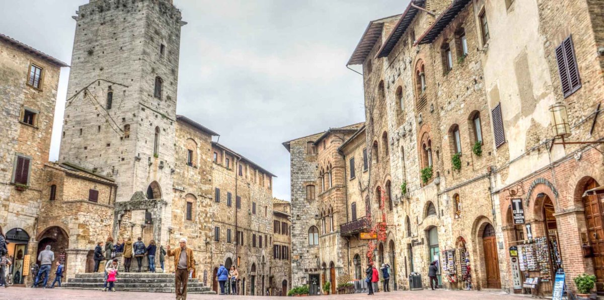 Η πόλη-κάστρο San Gimignano της Τοσκάνης
