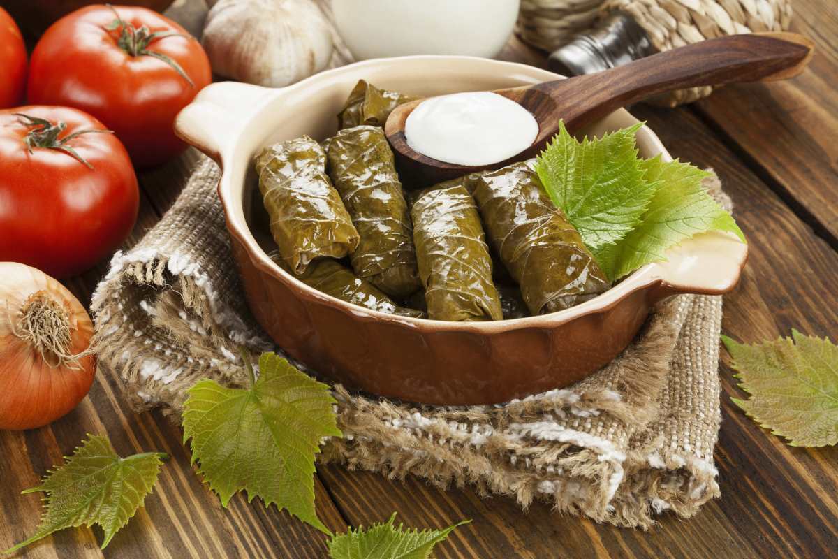 ελληνική κουζίνα - ντολμαδάκια