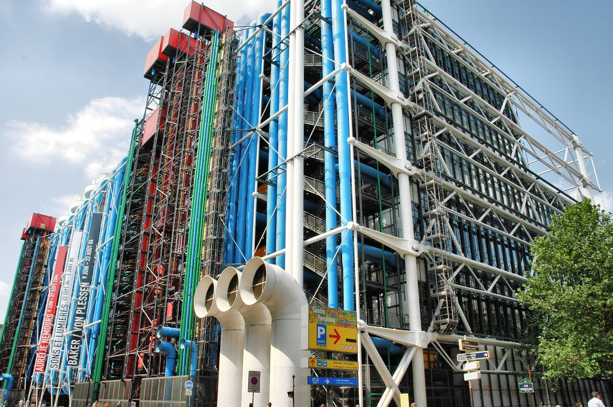 Centre Pompidou, Paris - shutterstock