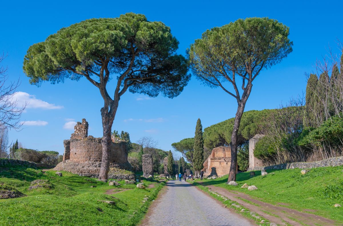 Appia Antica - Αρχαίος δρόμος Ρώμη