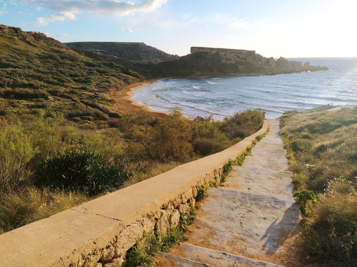 Ghajn Tuffieha Bay Μάλτα