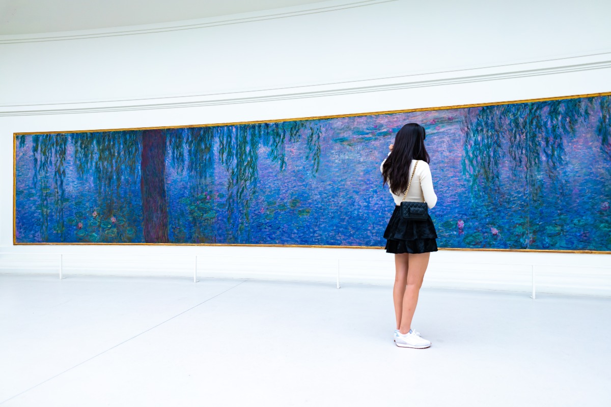 το «Water Lilles» του Monet στο Musée de l'Orangerie Παρίσι